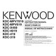 KENWOOD KDCMPV7019 Instrukcja Obsługi