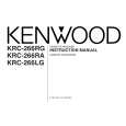 KENWOOD KRC-266LA Instrukcja Obsługi