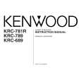 KENWOOD KRC-689 Instrukcja Obsługi