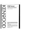 KENWOOD KGC4042 Instrukcja Obsługi