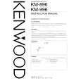 KENWOOD KM896 Instrukcja Obsługi