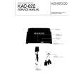 KENWOOD KAC622 Instrukcja Serwisowa