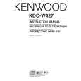KENWOOD KDC-W427 Instrukcja Obsługi
