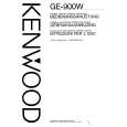 KENWOOD GE900W Instrukcja Obsługi