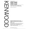KENWOOD KRC640 Instrukcja Obsługi
