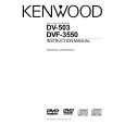 KENWOOD DVF3550 Instrukcja Obsługi