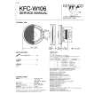 KENWOOD KFCW106 Instrukcja Serwisowa