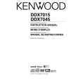 KENWOOD DDX7015 Instrukcja Obsługi
