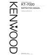 KENWOOD KT-7020 Instrukcja Obsługi