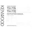 KENWOOD TH-77E Instrukcja Obsługi