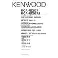 KENWOOD KCA-RC527 Instrukcja Obsługi