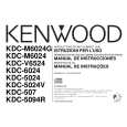 KENWOOD KDC-V6524 Instrukcja Obsługi