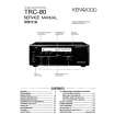 KENWOOD TRC80 Instrukcja Serwisowa