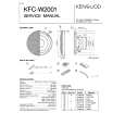KENWOOD KFCW2001 Instrukcja Serwisowa