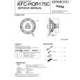 KENWOOD KFCHQR175C Instrukcja Serwisowa