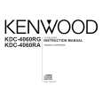 KENWOOD KDC-4060RA Instrukcja Obsługi
