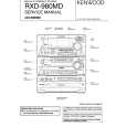 KENWOOD RXD980 Instrukcja Serwisowa