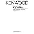 KENWOOD KVC-1000 Instrukcja Obsługi