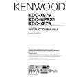 KENWOOD KDCX979 Instrukcja Obsługi