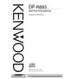 KENWOOD DPR893 Instrukcja Obsługi