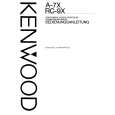 KENWOOD RC-9X Instrukcja Obsługi