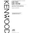 KENWOOD UD701 Instrukcja Obsługi