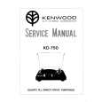 KENWOOD KD750 Instrukcja Serwisowa