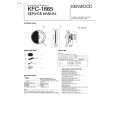 KENWOOD KFC1665 Instrukcja Serwisowa