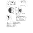 KENWOOD KFC1675 Instrukcja Serwisowa