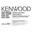 KENWOOD KDC225MR Instrukcja Obsługi