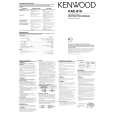 KENWOOD KAC-819 Instrukcja Obsługi