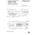 KENWOOD VRS7100 Instrukcja Serwisowa
