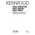 KENWOOD KDCW657 Instrukcja Obsługi