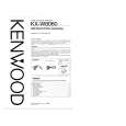 KENWOOD KXW8060 Instrukcja Obsługi