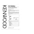 KENWOOD KXW6060 Instrukcja Obsługi
