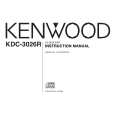 KENWOOD KDC-3026R Instrukcja Obsługi