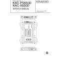 KENWOOD KACX650D Instrukcja Serwisowa