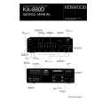 KENWOOD KA880D Instrukcja Serwisowa
