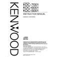 KENWOOD KDC7001 Instrukcja Obsługi