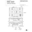 KENWOOD KAC5201 Instrukcja Serwisowa