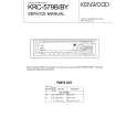 KENWOOD KRC579B Instrukcja Serwisowa