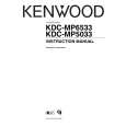 KENWOOD KDS-MP5033 Instrukcja Obsługi