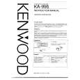 KENWOOD KA995 Instrukcja Obsługi