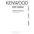 KENWOOD KRF-V4550D Instrukcja Obsługi