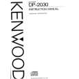 KENWOOD DP2030 Instrukcja Obsługi
