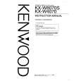 KENWOOD KXW4070 Instrukcja Obsługi