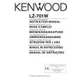 KENWOOD LZ701W Instrukcja Obsługi