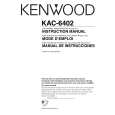 KENWOOD KAC6402 Instrukcja Obsługi
