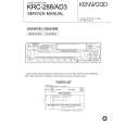 KENWOOD KRC288AD3 Instrukcja Serwisowa