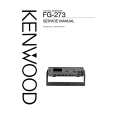 KENWOOD FG-273 Instrukcja Serwisowa